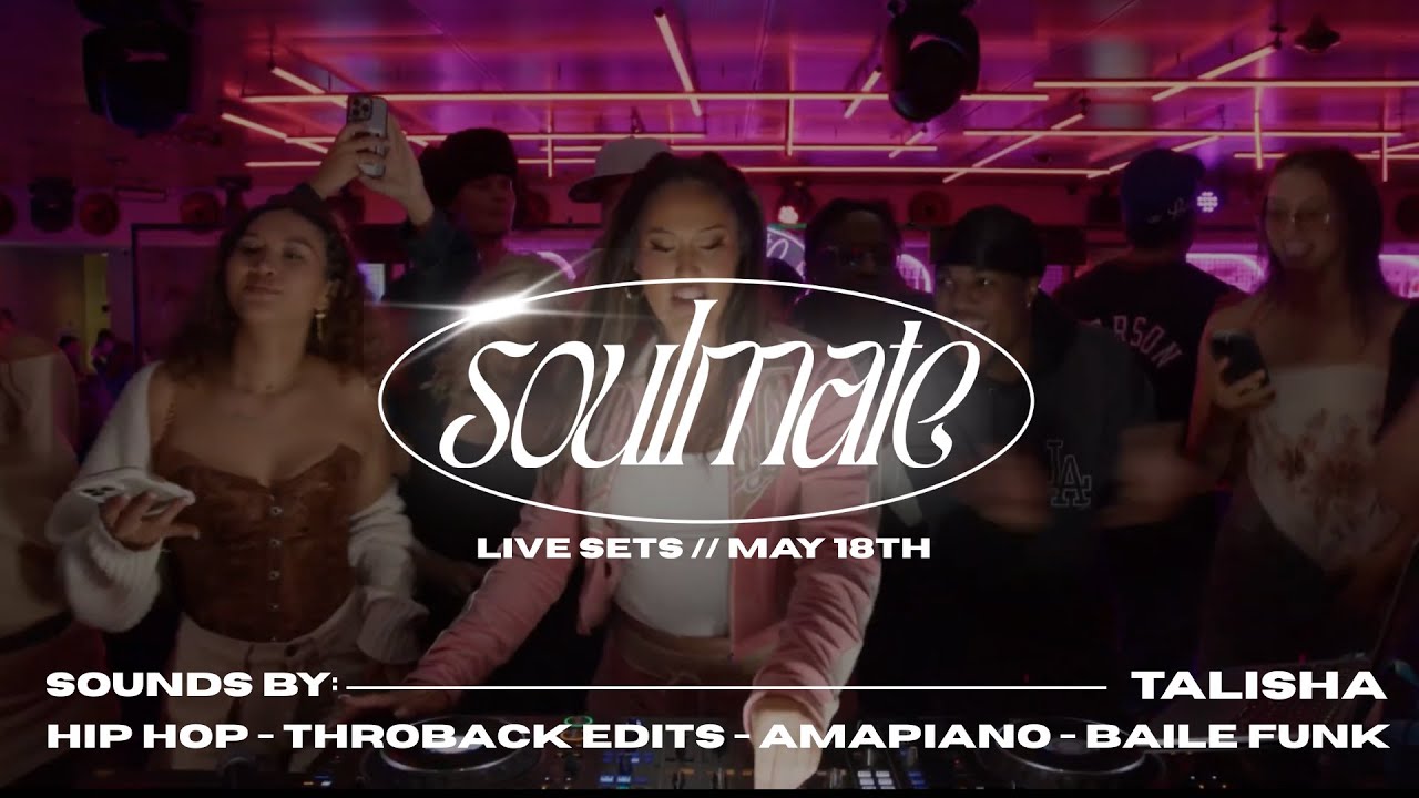 Talisha live DJ set | Soulmate | Hip Hop, Throwback edits, Amapiano, Baile Funk