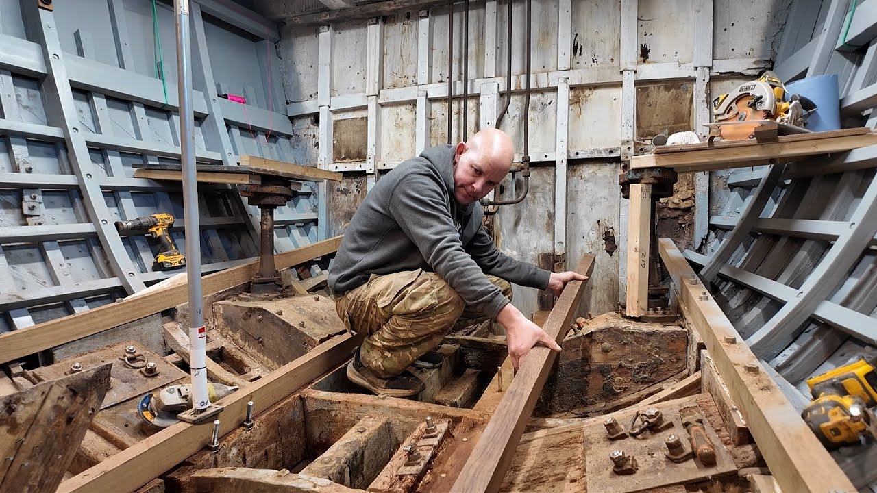 Ep 264 Cutting Out Major Structure From Our Boat Restoration Project