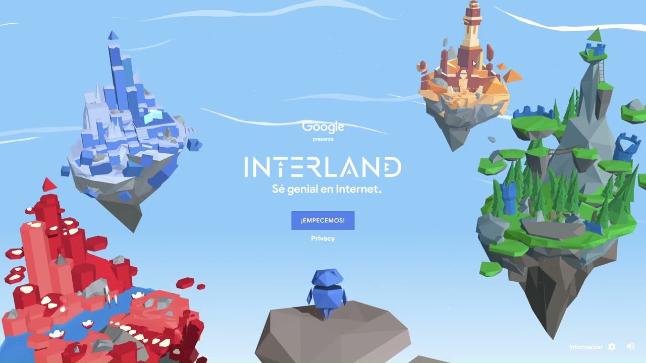 JUGANDO A INTERLAND (REINO AMABLE) GOOGLE| #google #ciberseguridad |AlejandroGamingOficial