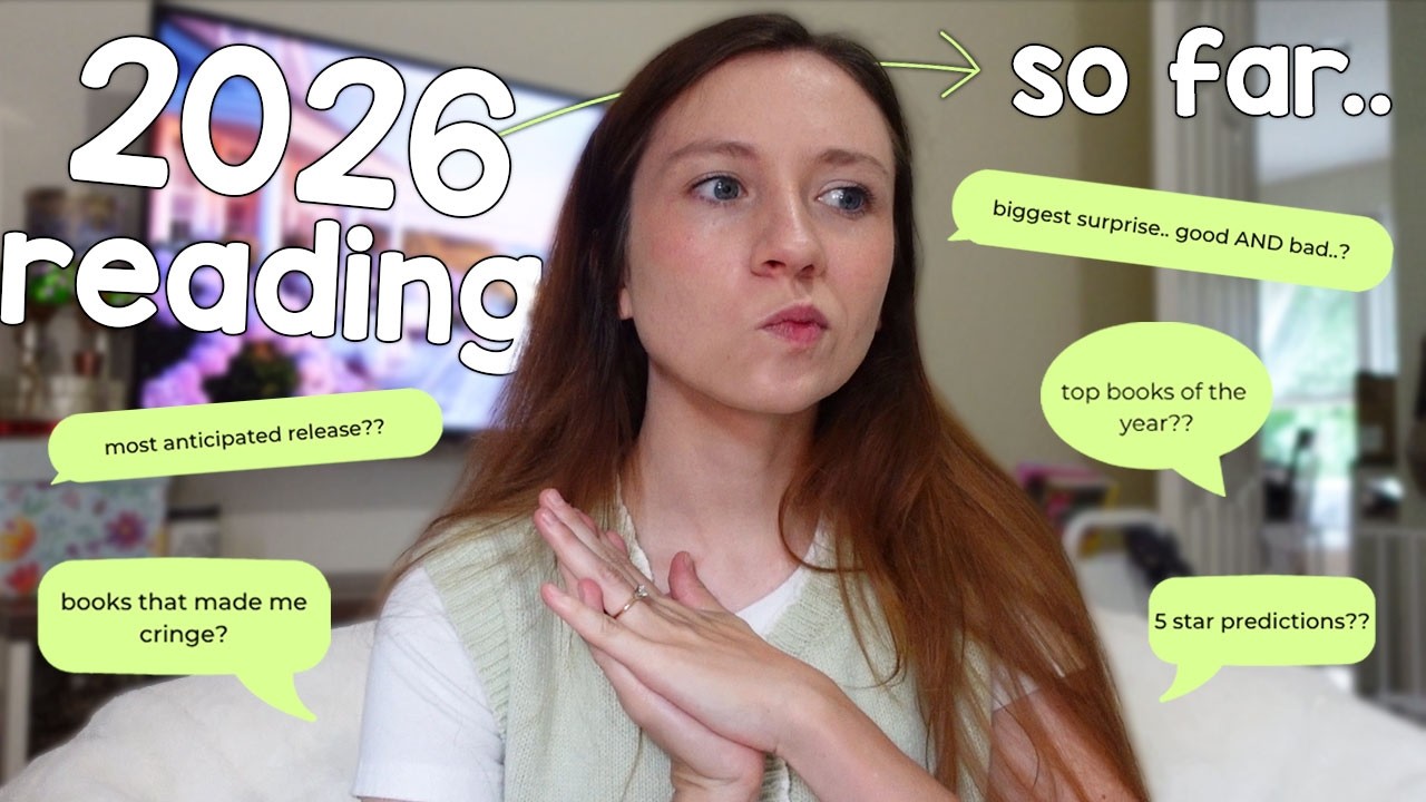 how my reading in 2026 has been so far...🫣 | mid-year book tag 📚