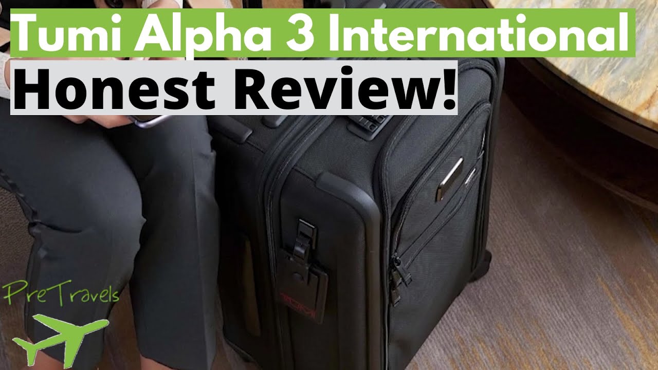 Обзор Tumi Alpha 3 International! Лучшая ручная кладь премиум-класса!