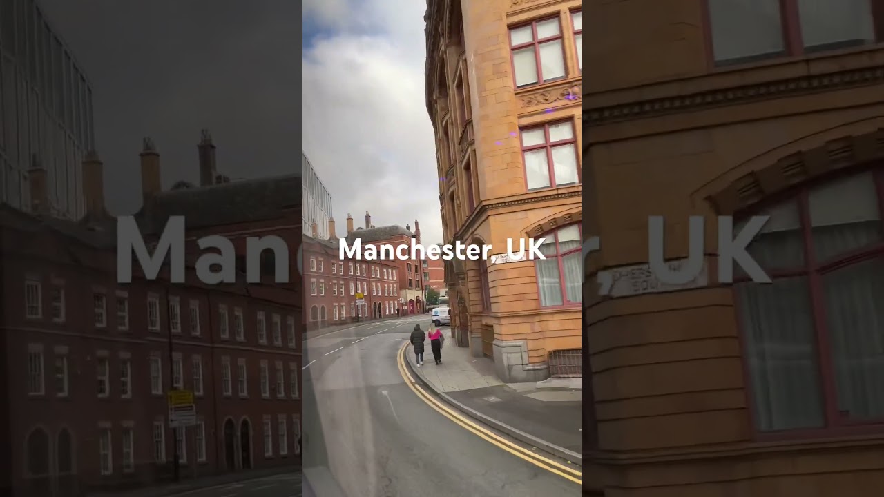 A little tour of Manchester City center, UK #traveleurope #travelvlog #uktravel #unitedkingdom