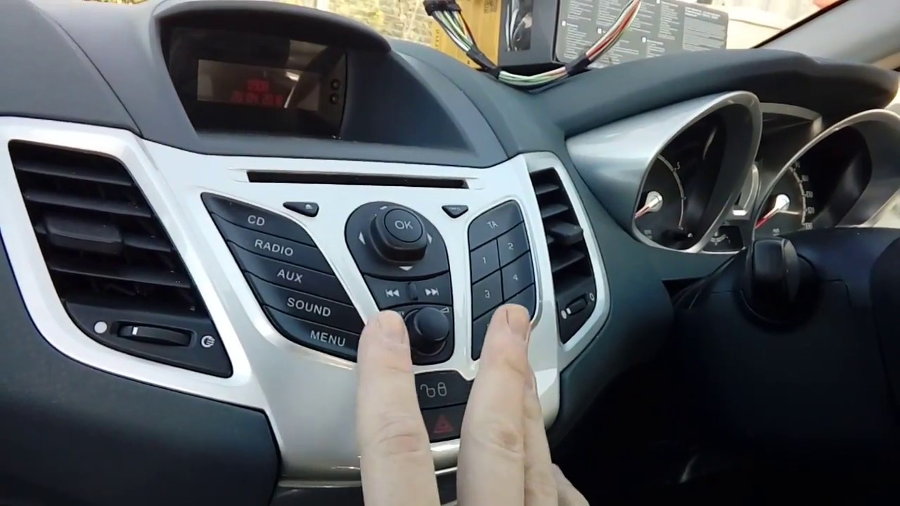 Fiesta 2008 onward how to remove factory radio,simple step by step guide.