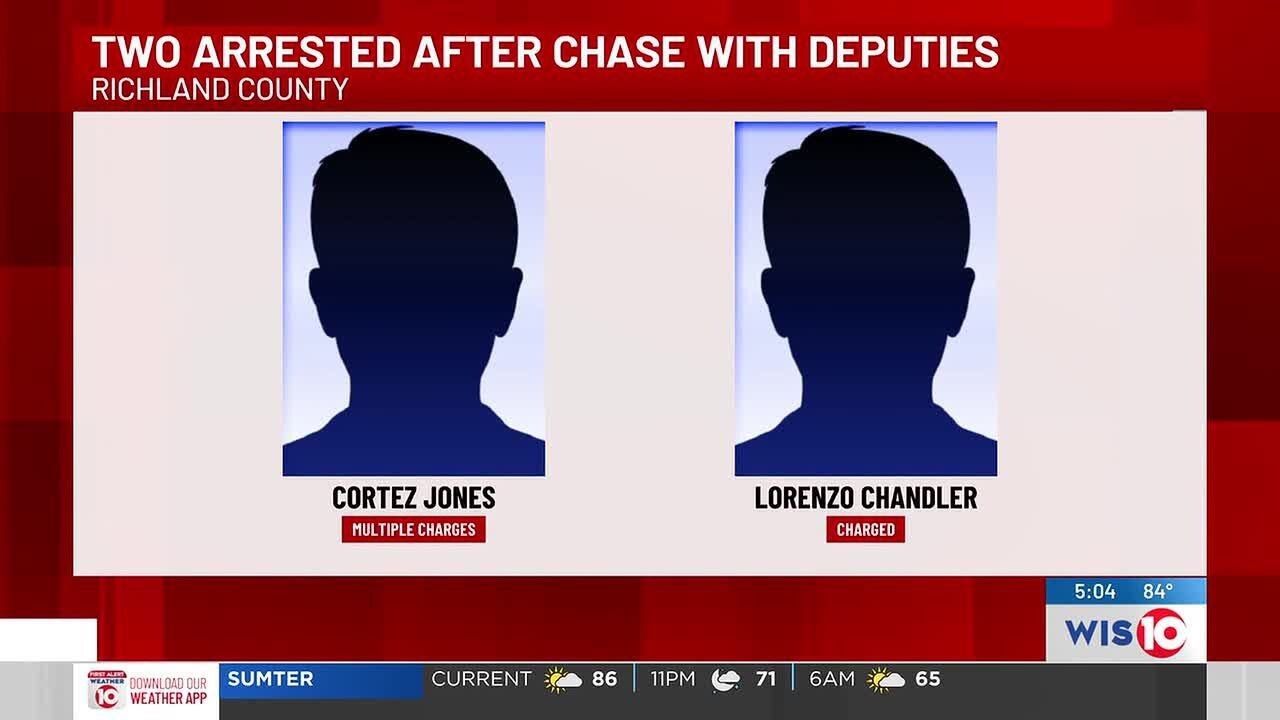 Arrests made after I-77 chase involving Richland County deputies ended in a crash
