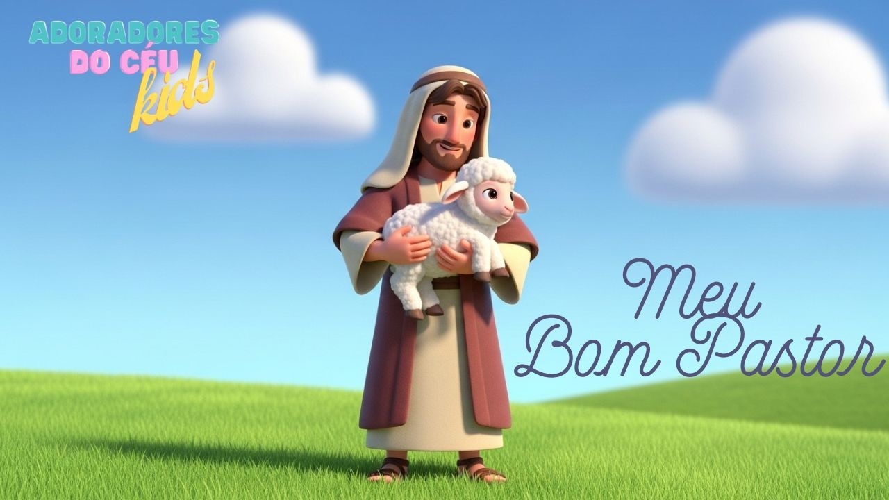 BOM PASTOR | Música Gospel | Adoradores do Céu Kids