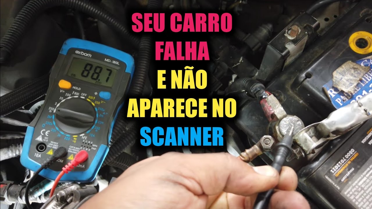 Carro falhando e sem erro no scanner - Teste de queda de tensão