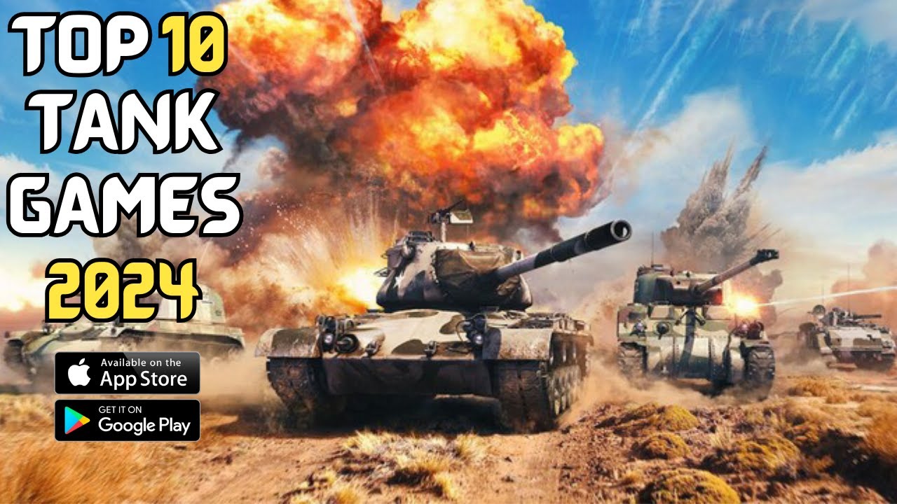 TOP 10 Best Tank Games 2024 Android & iOS | High Graphics | Offline/Online