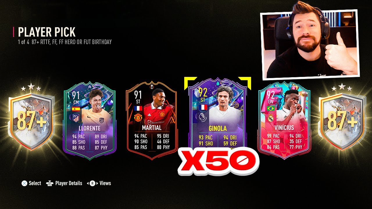 50x 87+ Mixed Campaign Player Picks!!