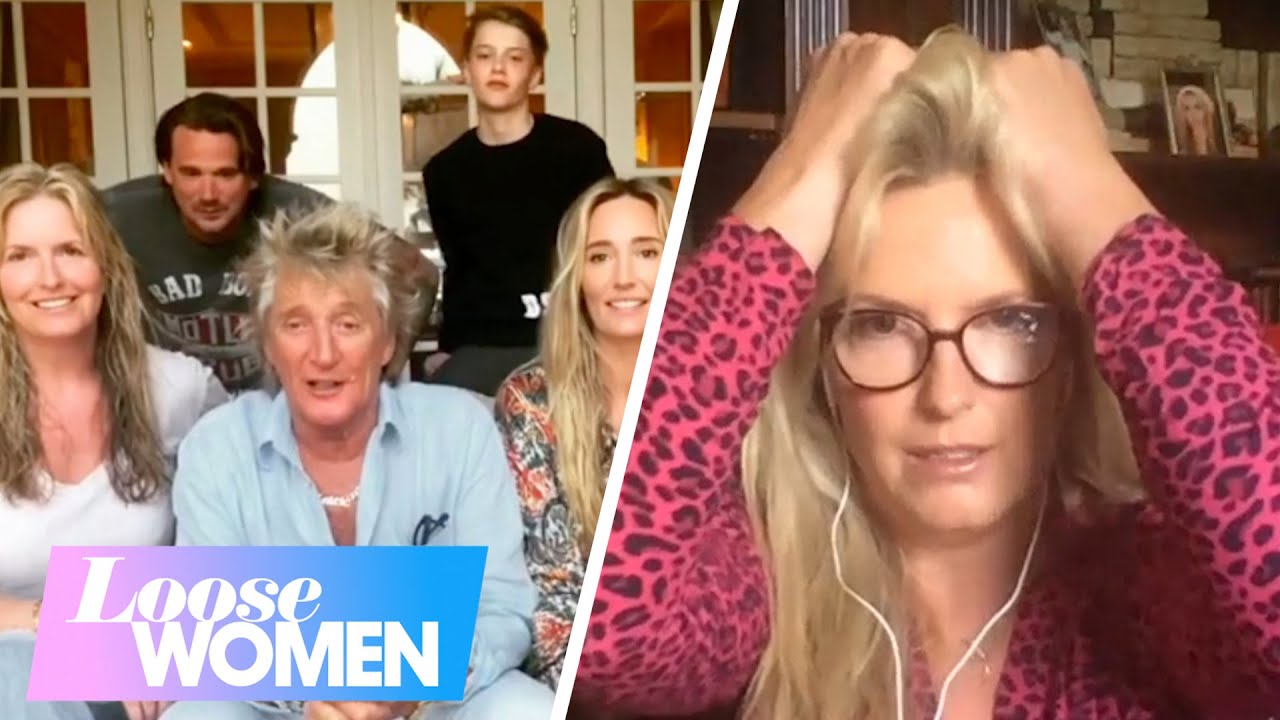 Penny Lancaster Started Menopause While In Lockdown With Rod Stewart and Family | Loose Women