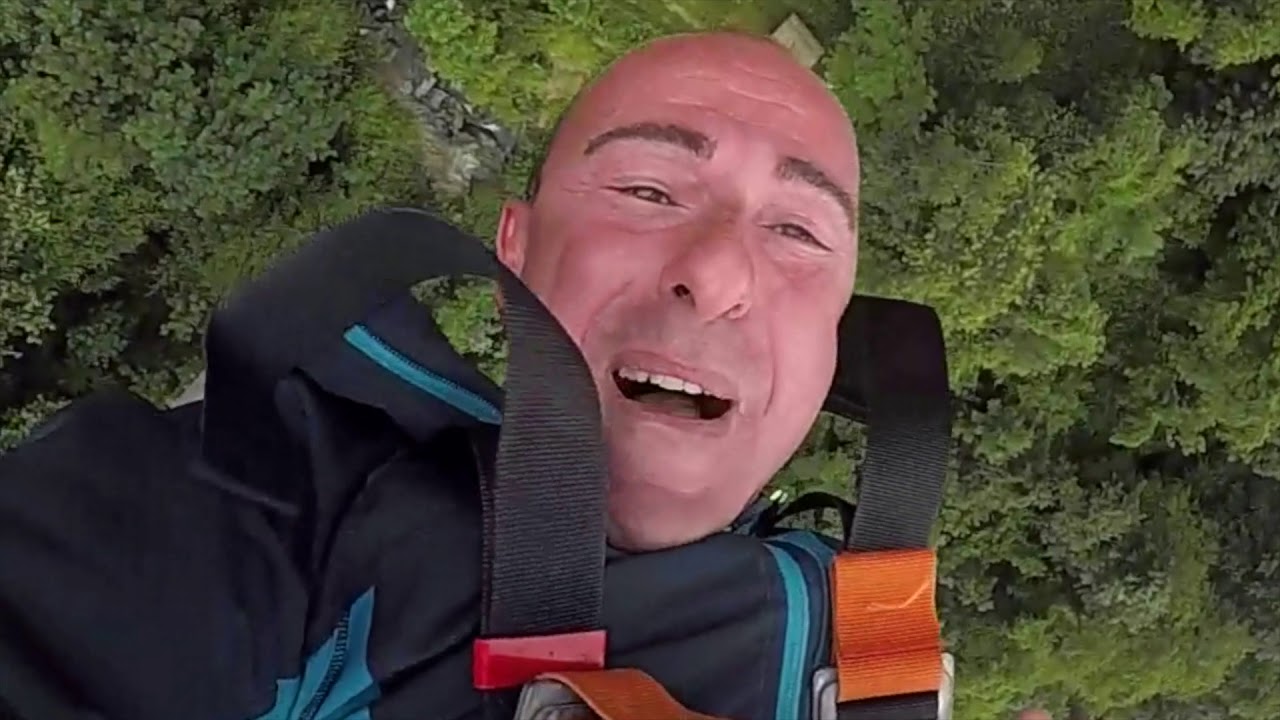 BUNGEE JUMPING  BIELLA 152 MT. (Veglio)