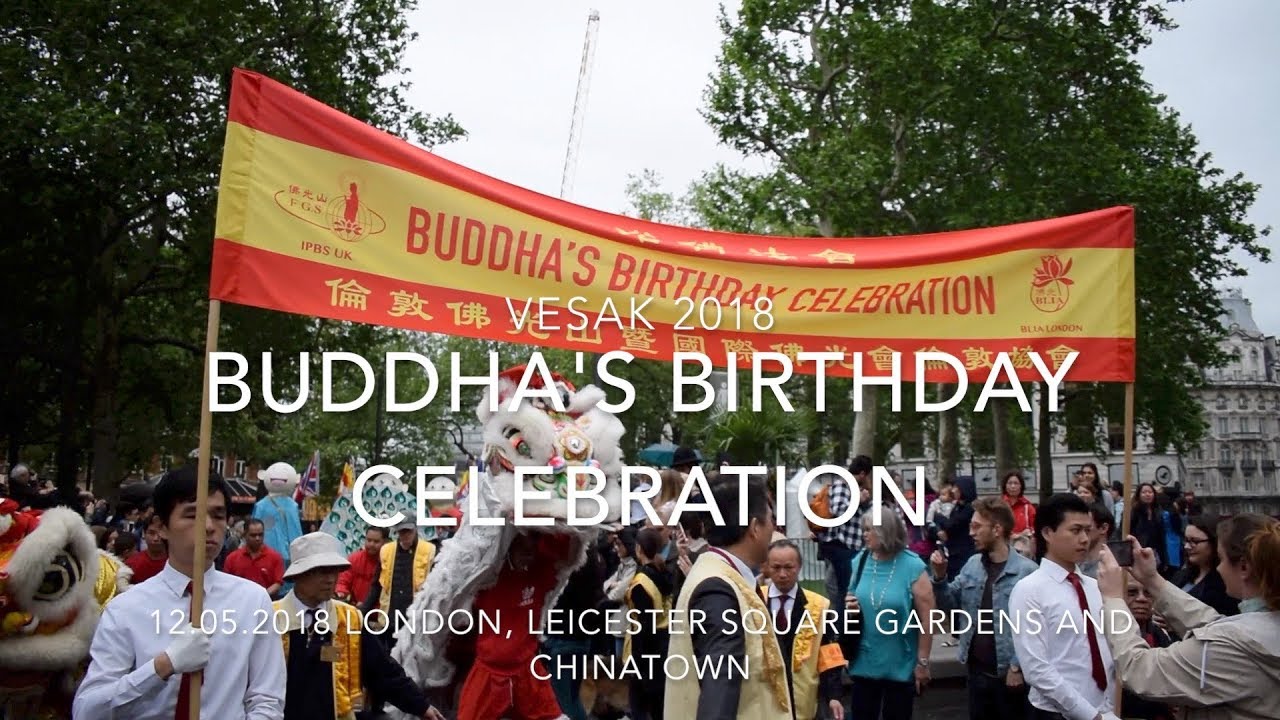 Buddha's Birthday Parade 2018 London