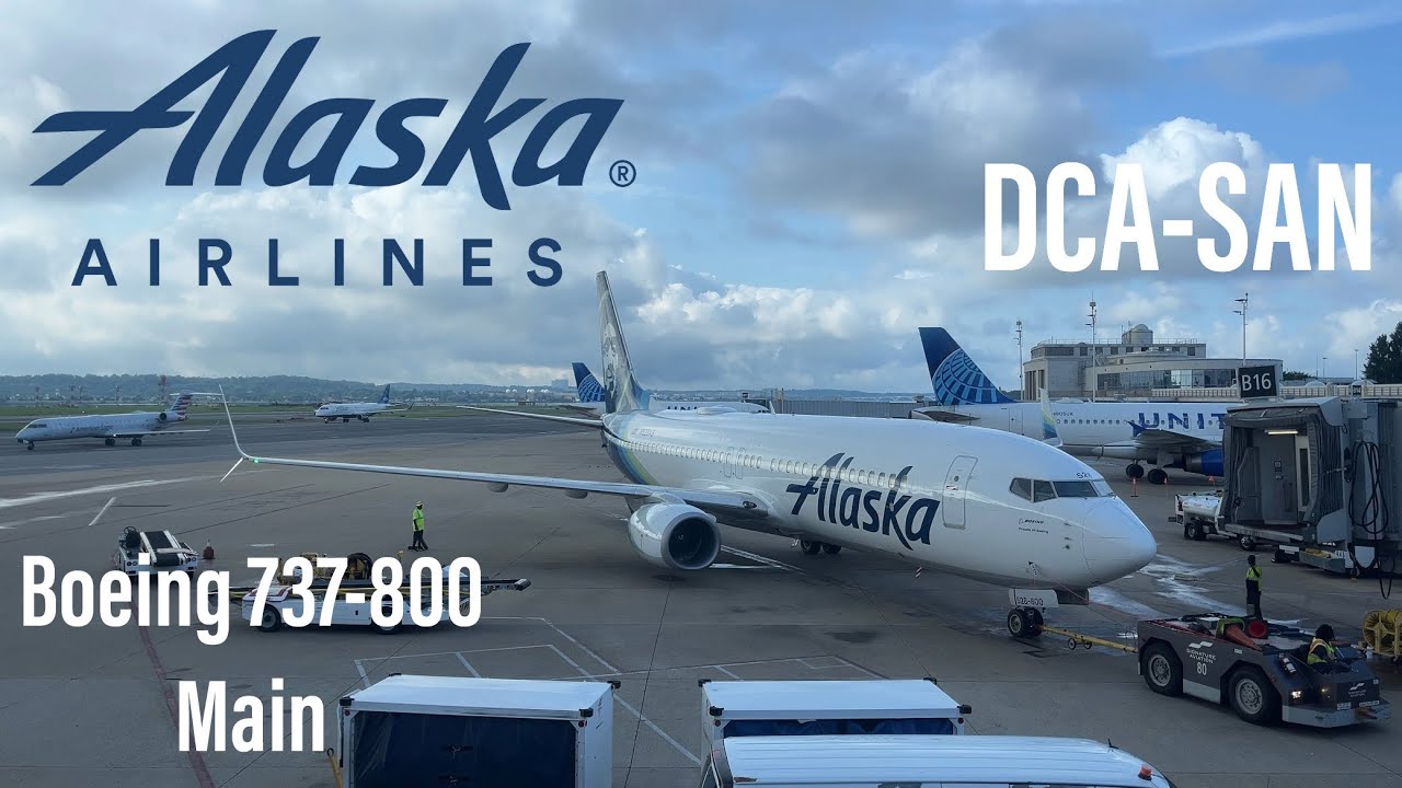 Trip Report #7 - Alaska Airlines - Boeing 737-800 - Main (Economy) - Washington DC to San Diego