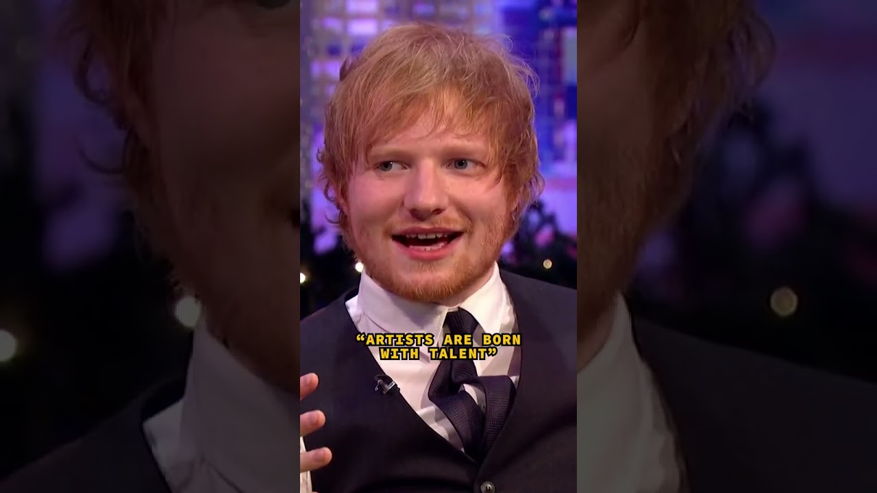 Ed Sheeran Proves Hard Work Pays Off 😅