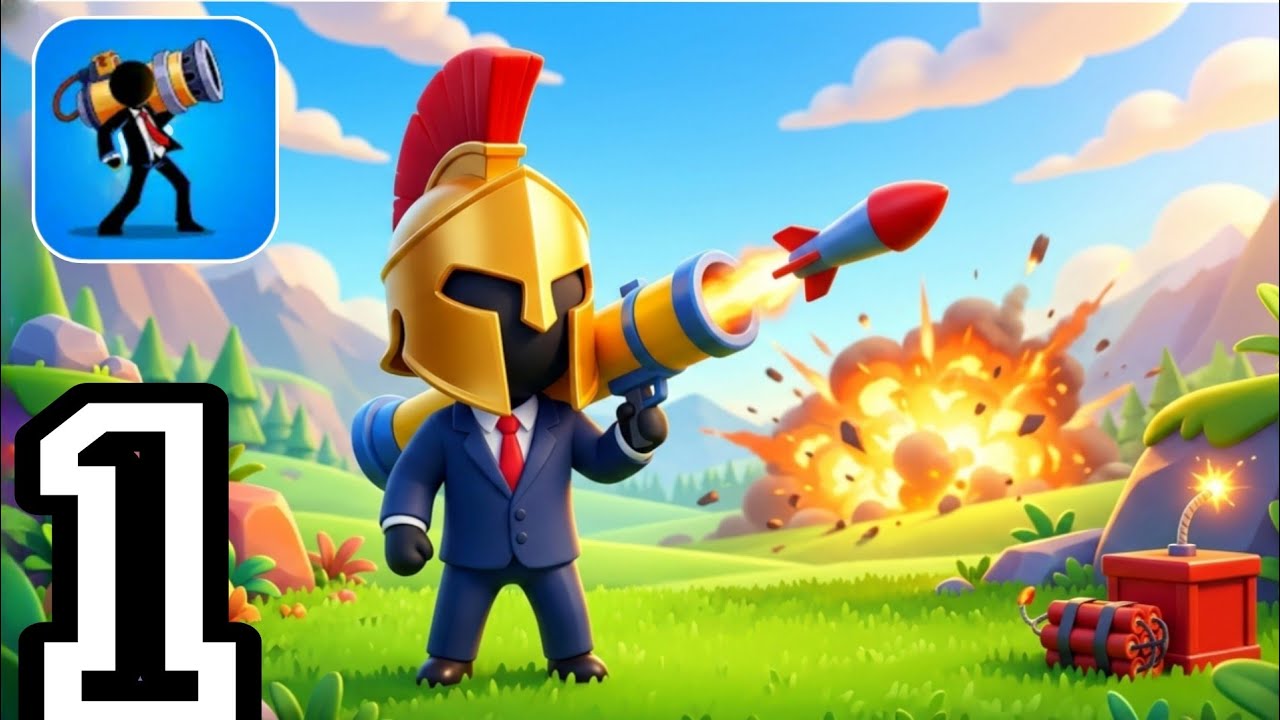 BoomZooka: Rocket Puzzles - Gameplay Walkthrough Part1 Android 