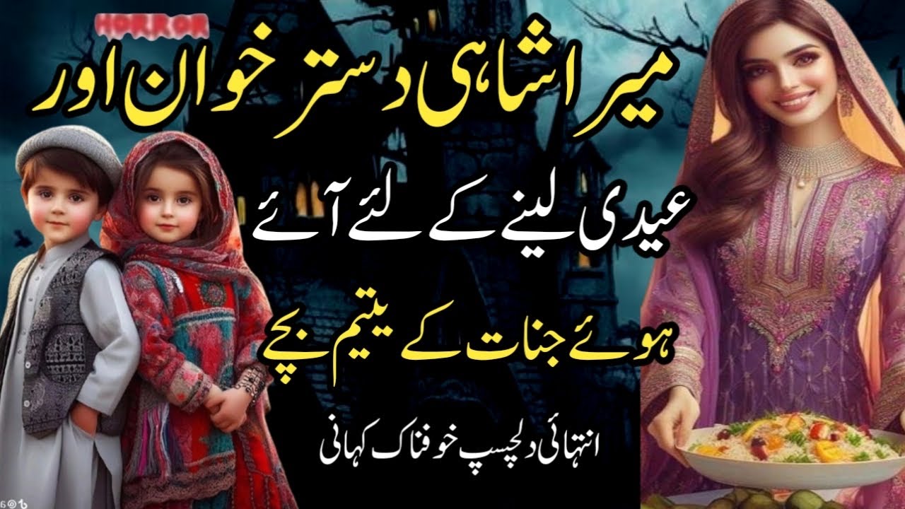 Mera Shahi Dastarkhwan Aur Eidi Lainay Aye Huey Jinnat K Yateem Bachey |Dilchasp Khofnak Kahani
