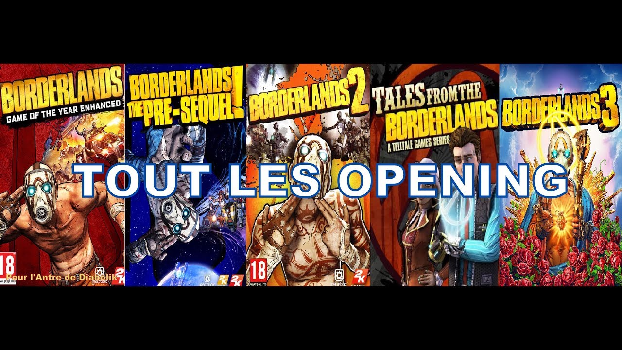 Borderlands - All intro/Opening [1080p Hd Fr]