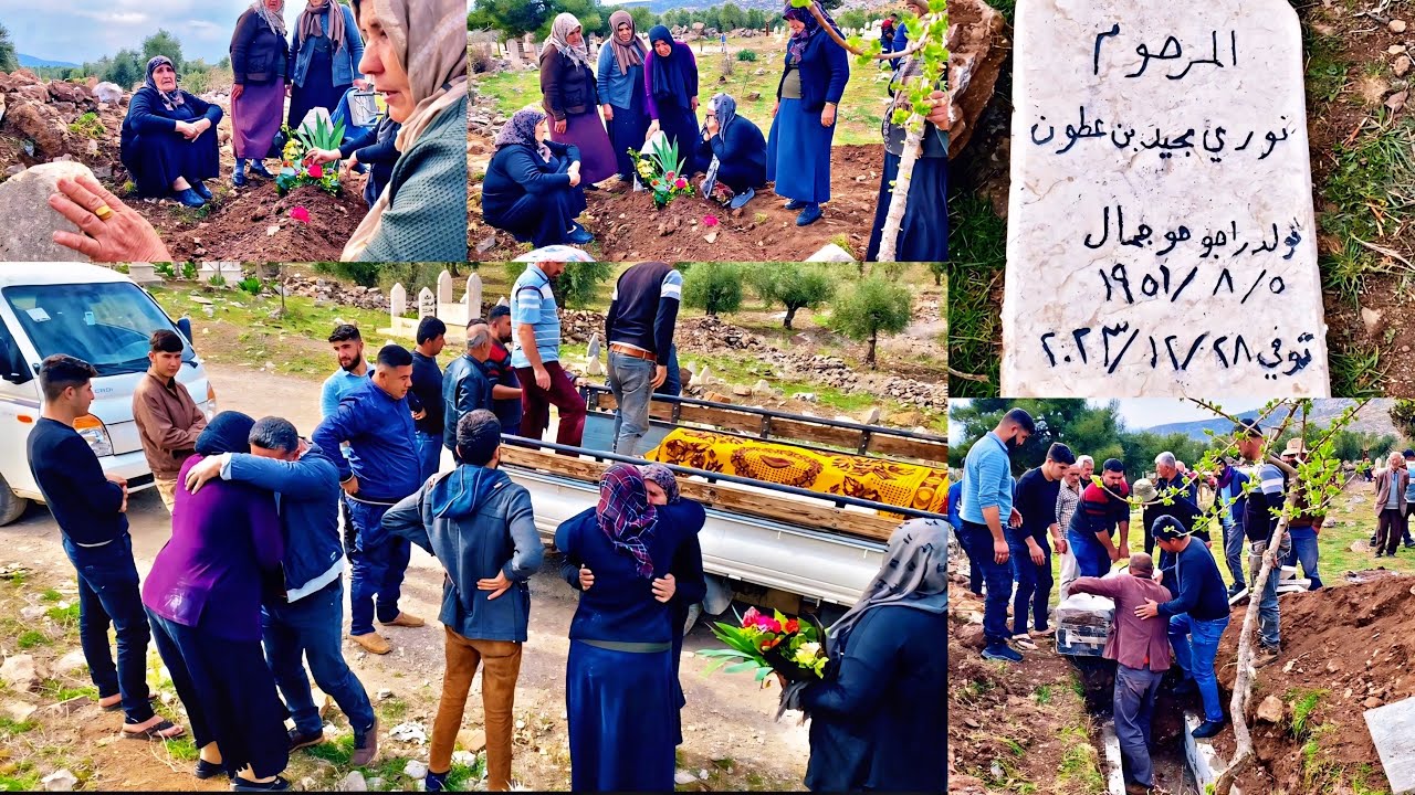 لقاء مأثر جداً نقل جثمان المرحوم نوري عطون من حلب إلى مسقط رأسه حجامولو