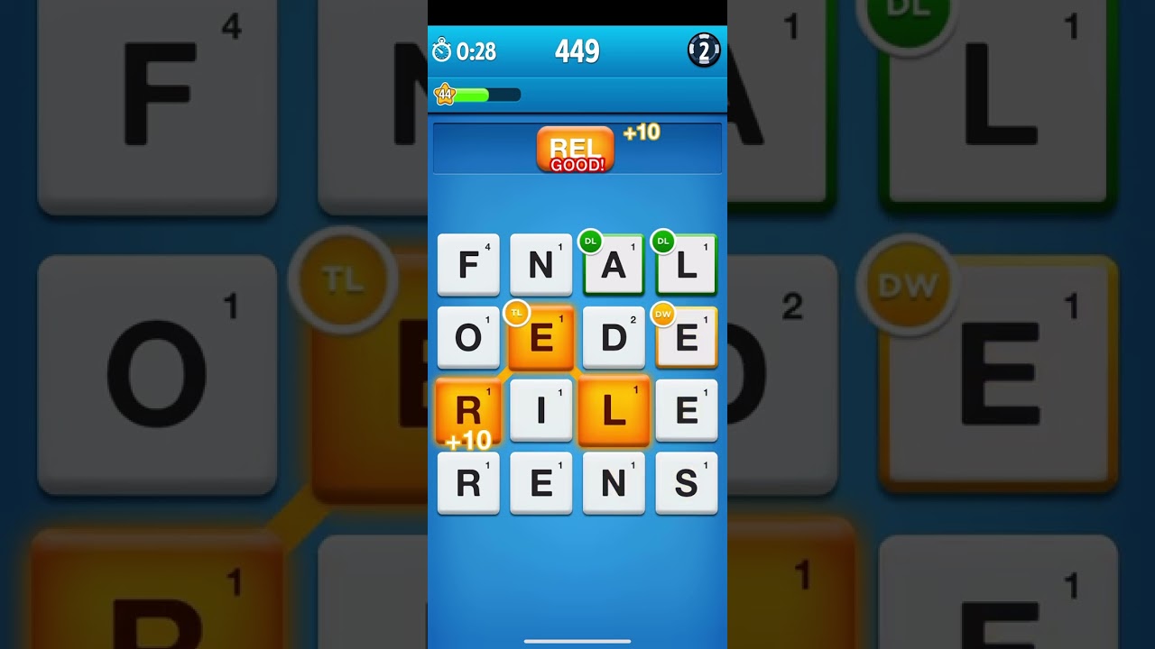Ruzzle Top 25 Global minute rounds