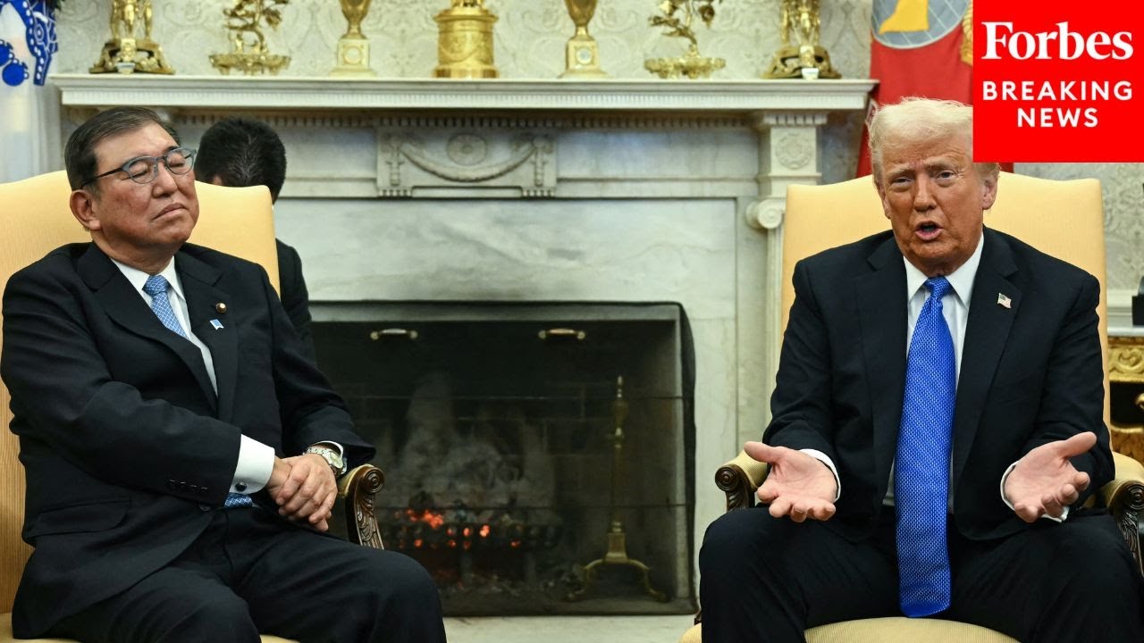 BREAKING: Donald Trump Hosts Meeting With Japan's Prime Minister, Takes Questions From The Press