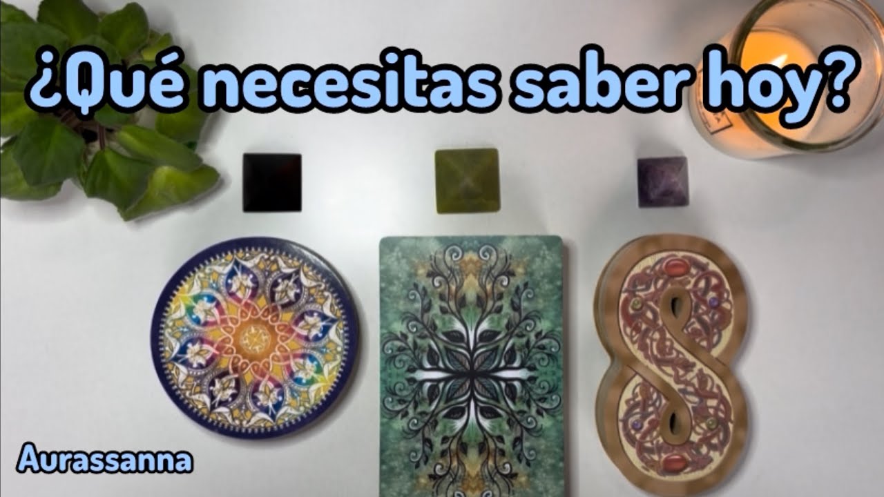 ¿Qué necesitas saber hoy? Tarot interactivo hoy