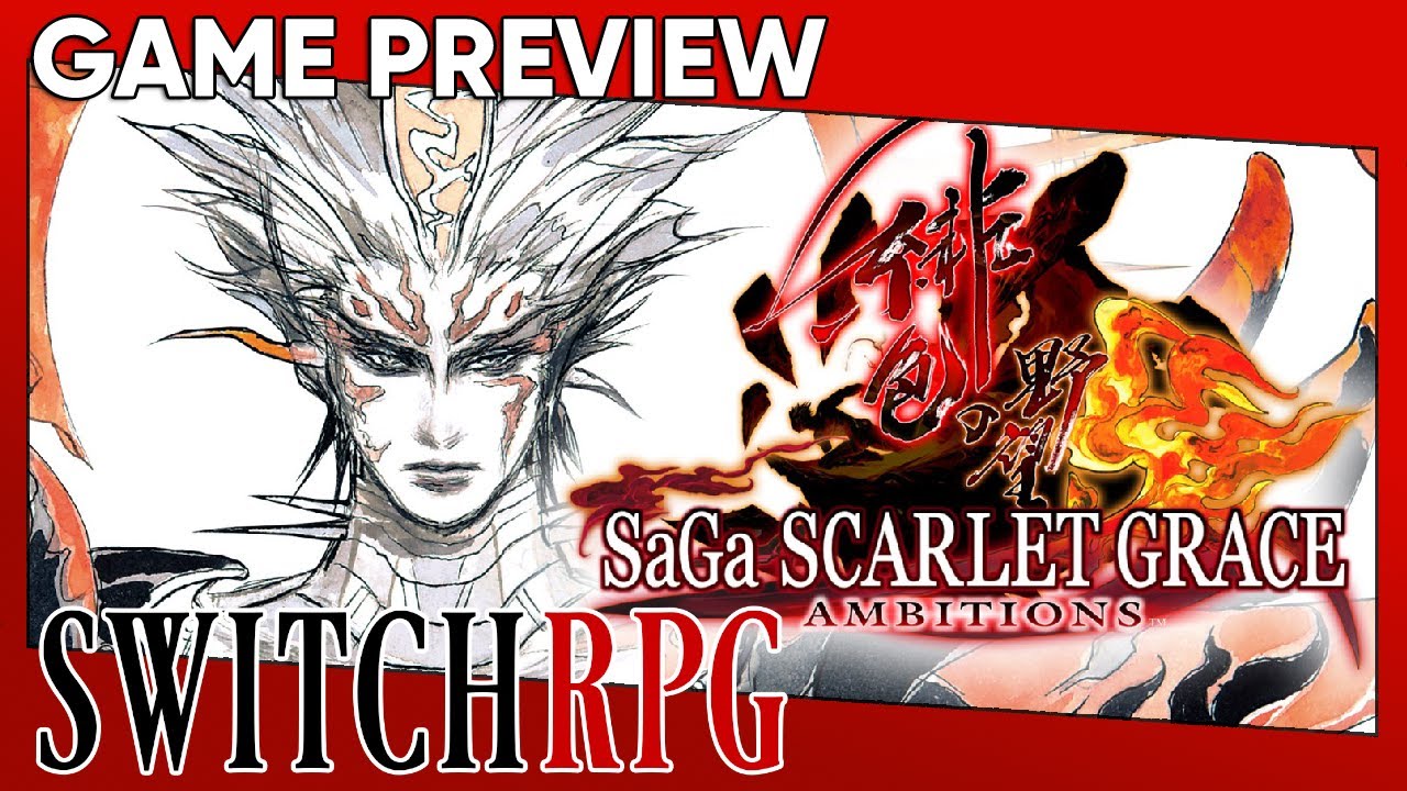 SwitchRPG Previews - SaGa Scarlet Grace: Ambitions - Nintendo Switch Gameplay