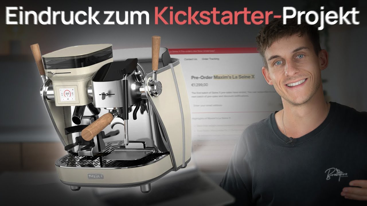 Maxim’s La Seine X: Wer steckt hinter der auffälligen Espressomaschine? [Reaction]