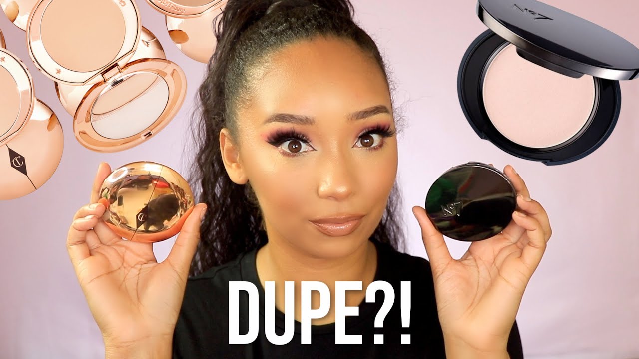 CHARLOTTE TILBURY VS. No. 7 FINISHING POWDER| FOUNDATION FRIDAY