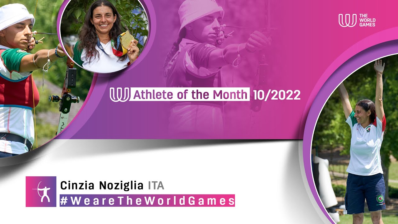 CINZIA NOZIGLIA (ITA) is The World Games Athlete of October 2022!