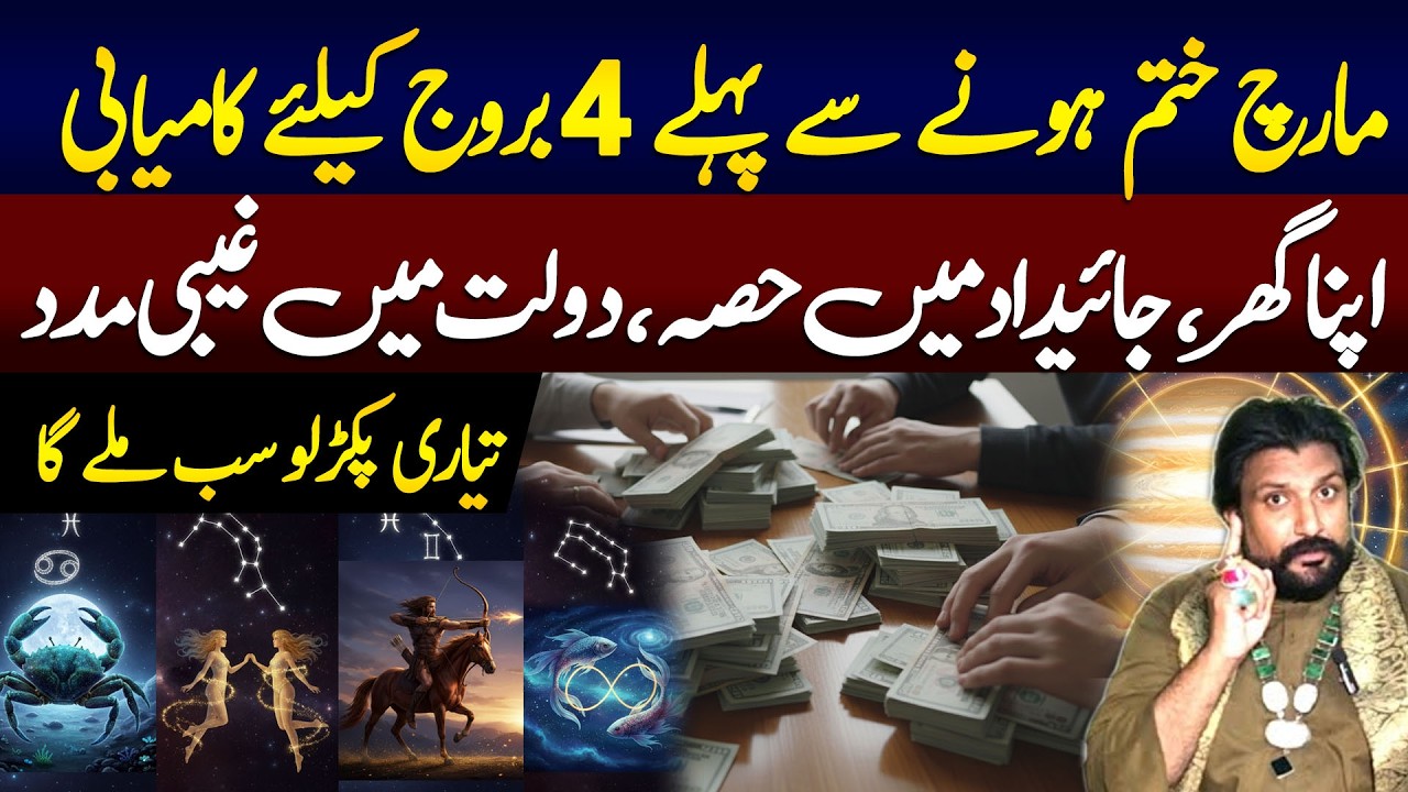 4 Lucky Zodiac Signs Due to Exalted Jupiter | Blessings of Jupiter | Astrologer Bao Haroon Chishti