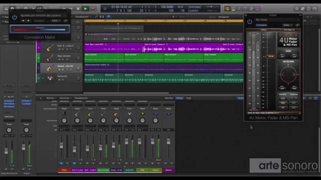 Plugin de audio gratis. Hofa 4U Meter