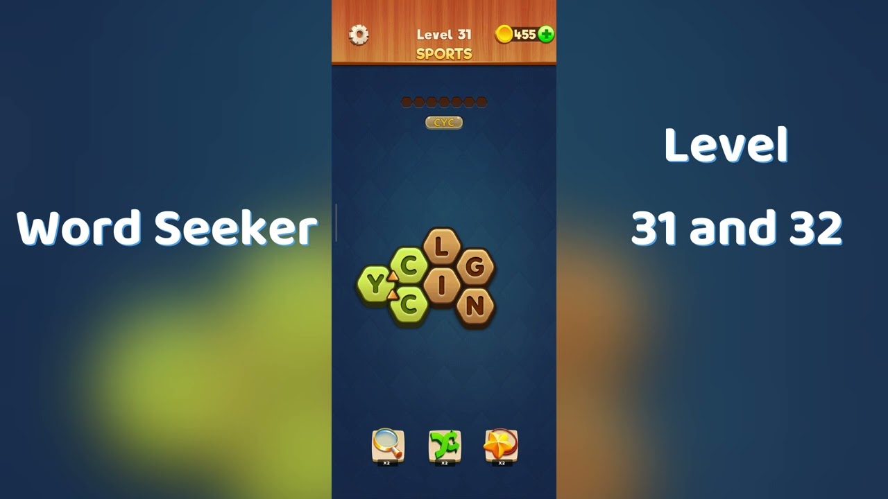 Word Seeker Level 31 Answer 🔍 | Word Seeker Level 32 Answer ✨ | Go Answer
