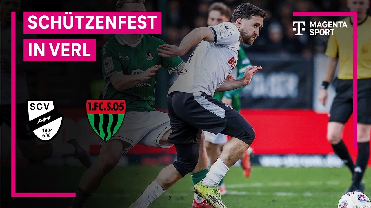 SC Verl - 1. FC Schweinfurt 05, Highlights mit Live-Kommentar | 3. Liga | MAGENTA SPORT