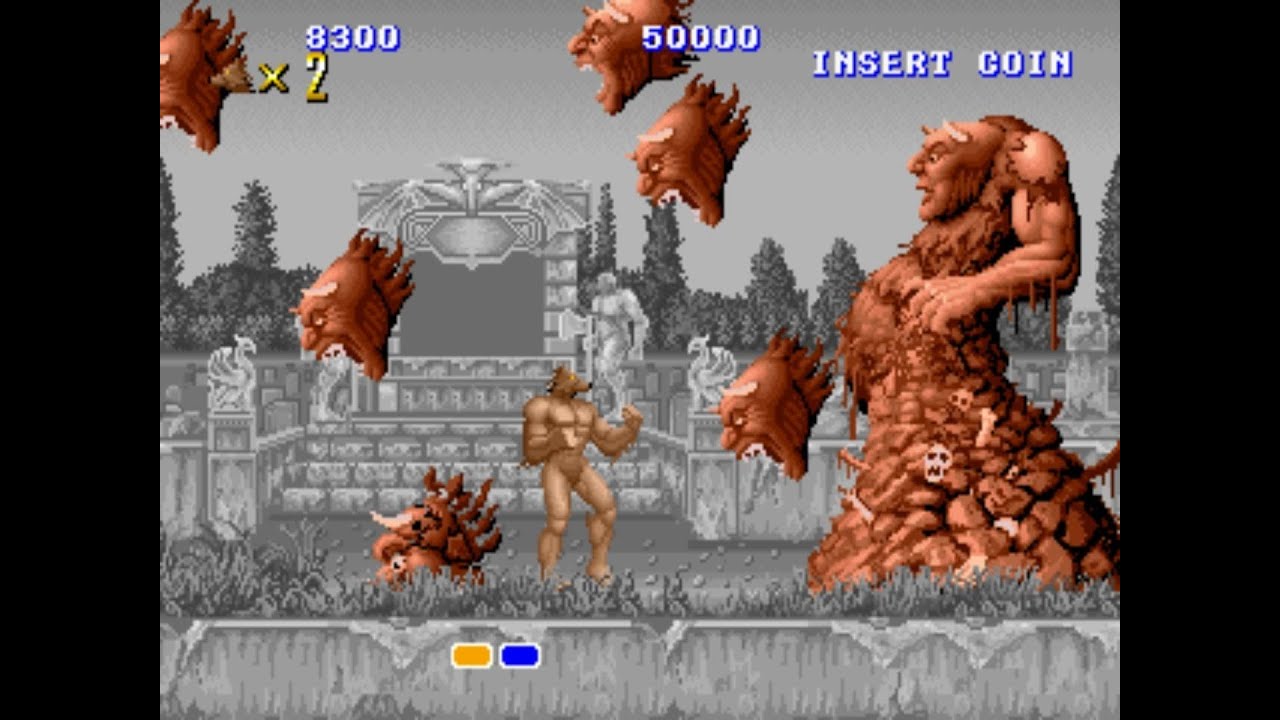 Altered Beast Arcade Gameplay Playthrough Longplay