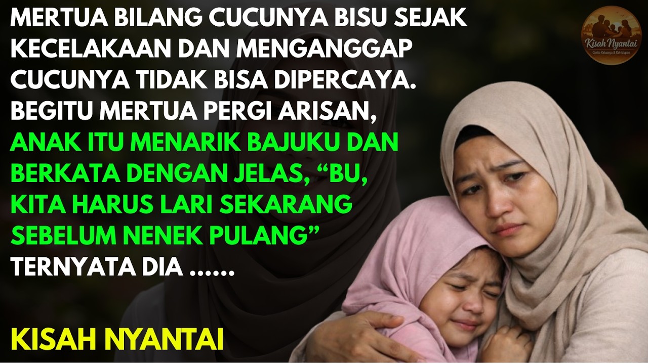 ANAK TIRI YANG BISU TIBA TIBA BICARA SAAT MERTUA KELUAR RUMAH—KATA PERTAMANYA BIKIN SYOK...