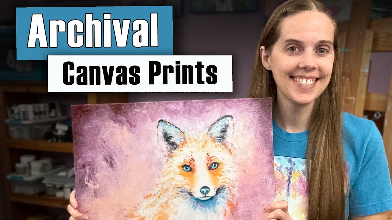 Where to Get Archival Canvas Prints of Your Art (Print on Demand)