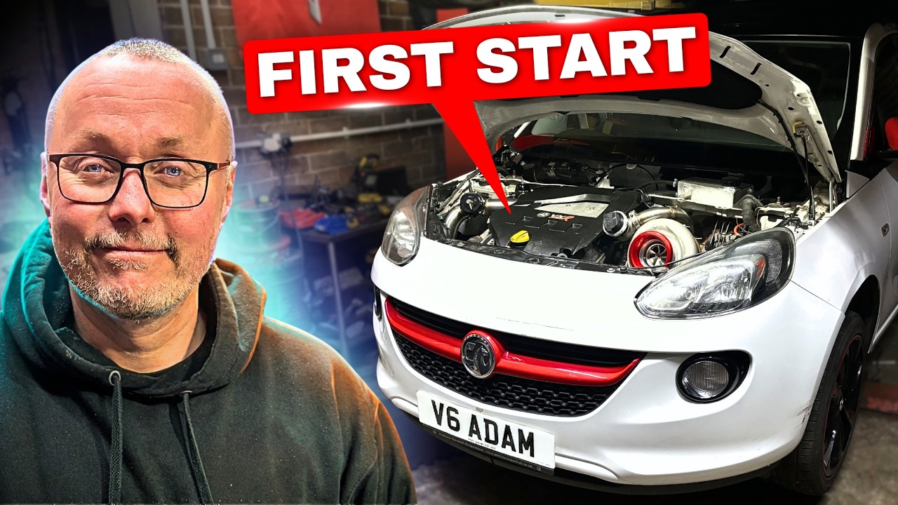 We Start Up the 500HP VXR V6 Vauxhall Adam!