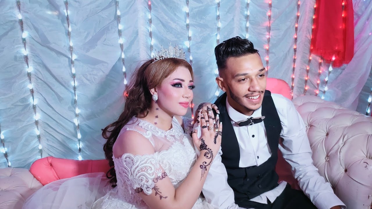 تعالوا بسرعه شوفوا فرح محمد ابني وامينه يوم زواجهم