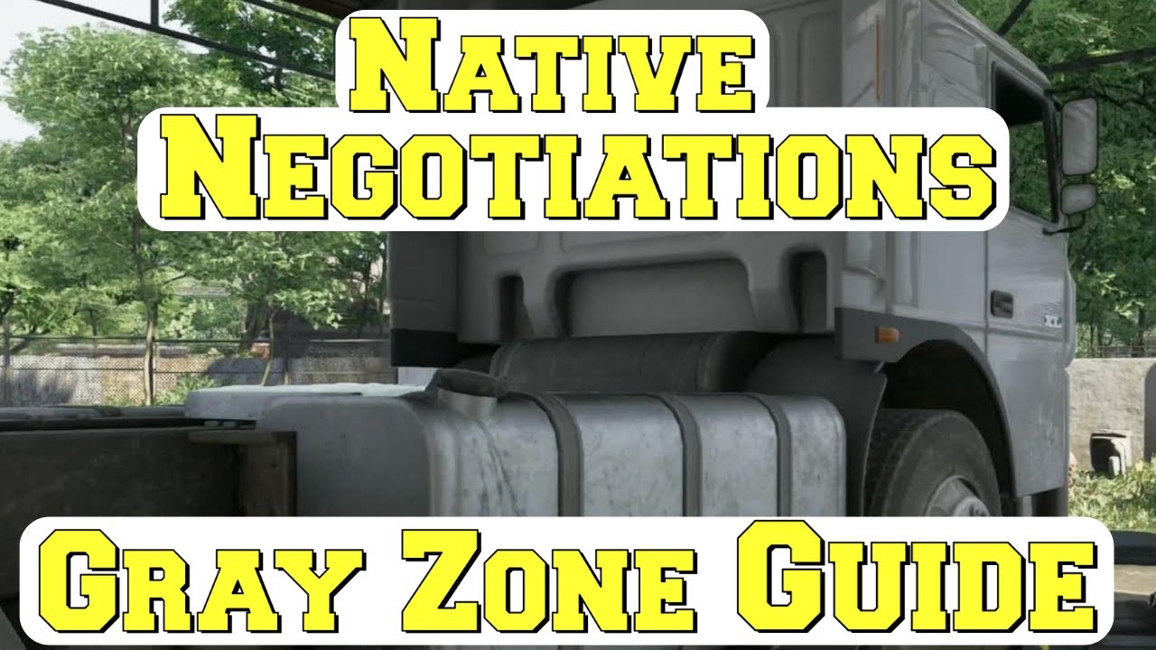 Native Negotiations | GUIDE | Gray Zone Warfare | Crimson Shield