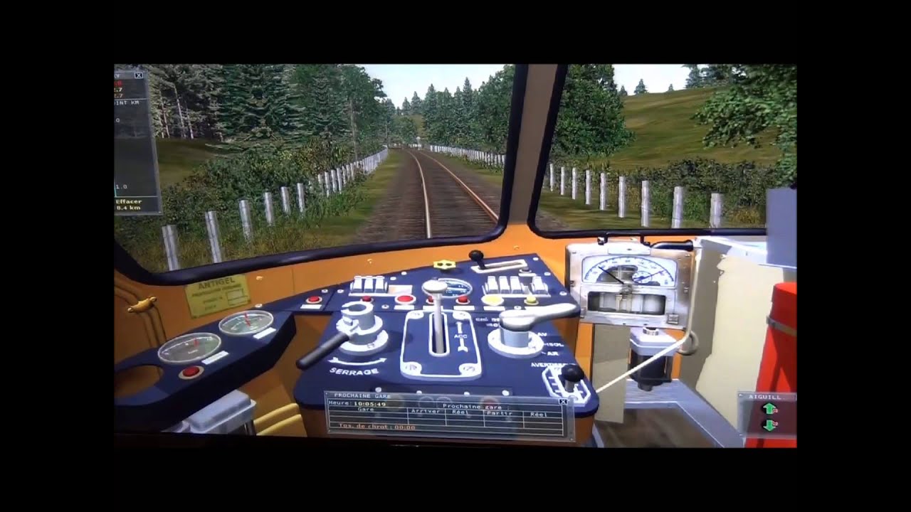 SIMULATEUR DE CONDUITE DES TRAINS.