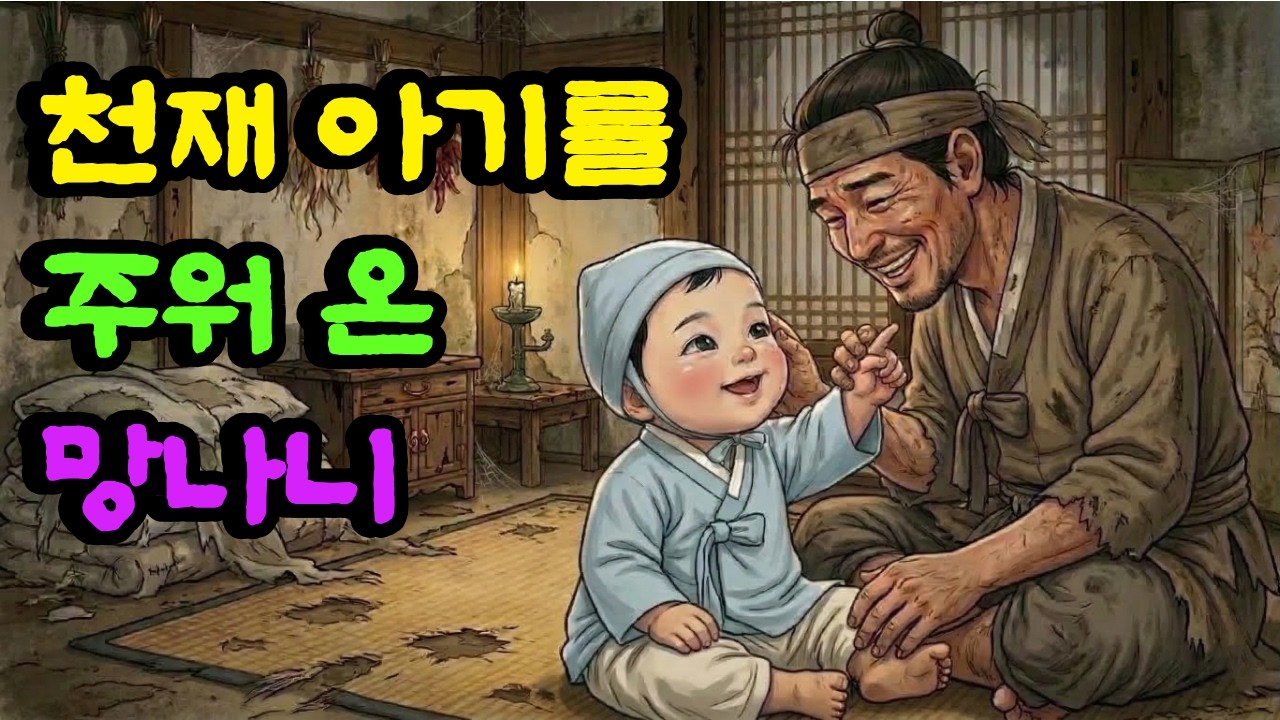 천재 아기를 주어온 망나니 | 야담 | 민담 | 야담| 오디오북| 옛날이야기 | 설화 | 수면동화