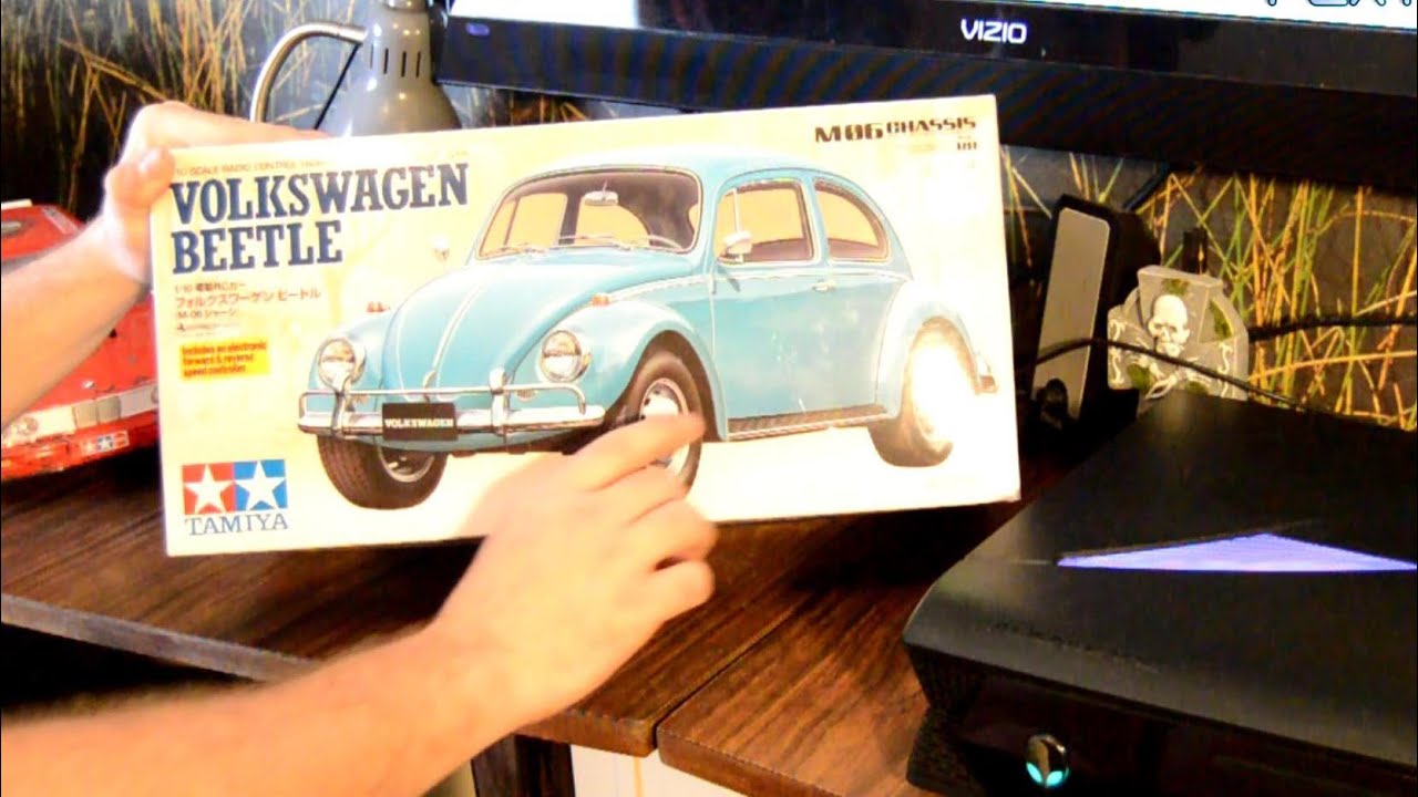 High Volts RC - Unboxing Tamiya 1/10 Volkswagen Beetle M-06 Kit