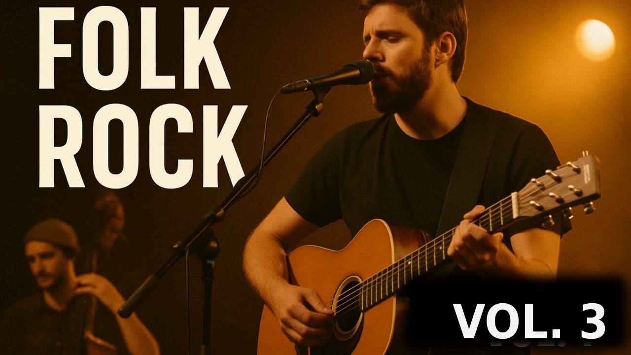 Folk-Rock Vol. 3 – LIVE | Acoustic Rock Drive (65 Min)
