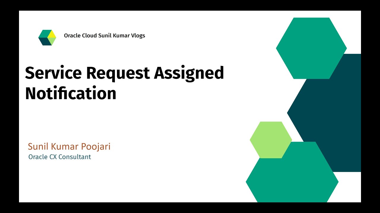 Service Request Assigned Notification Using Workflow and Email Templates