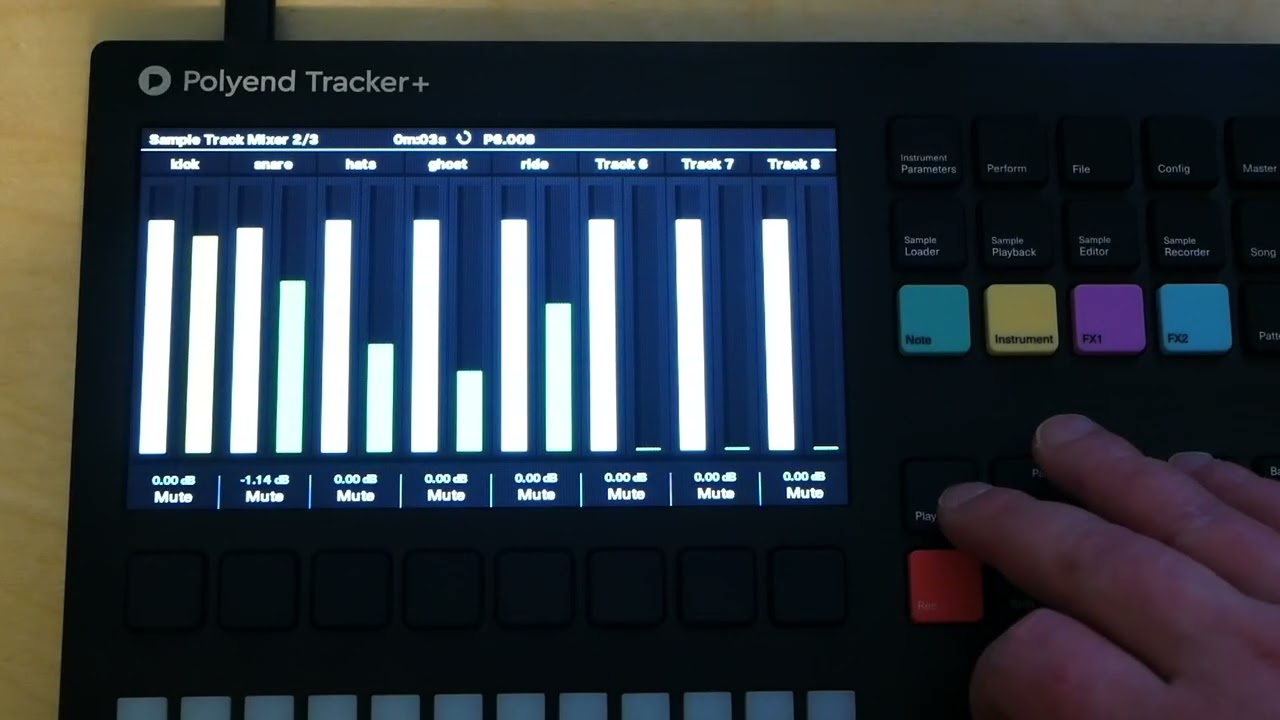 Breakbeats from Scratch on the Polyend Tracker