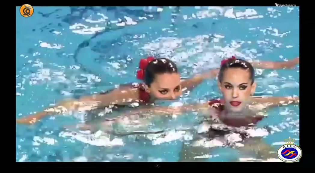 Duo España (Andrea Fuentes & Ona Carbonell) Campeonato Europeo Eindhoven