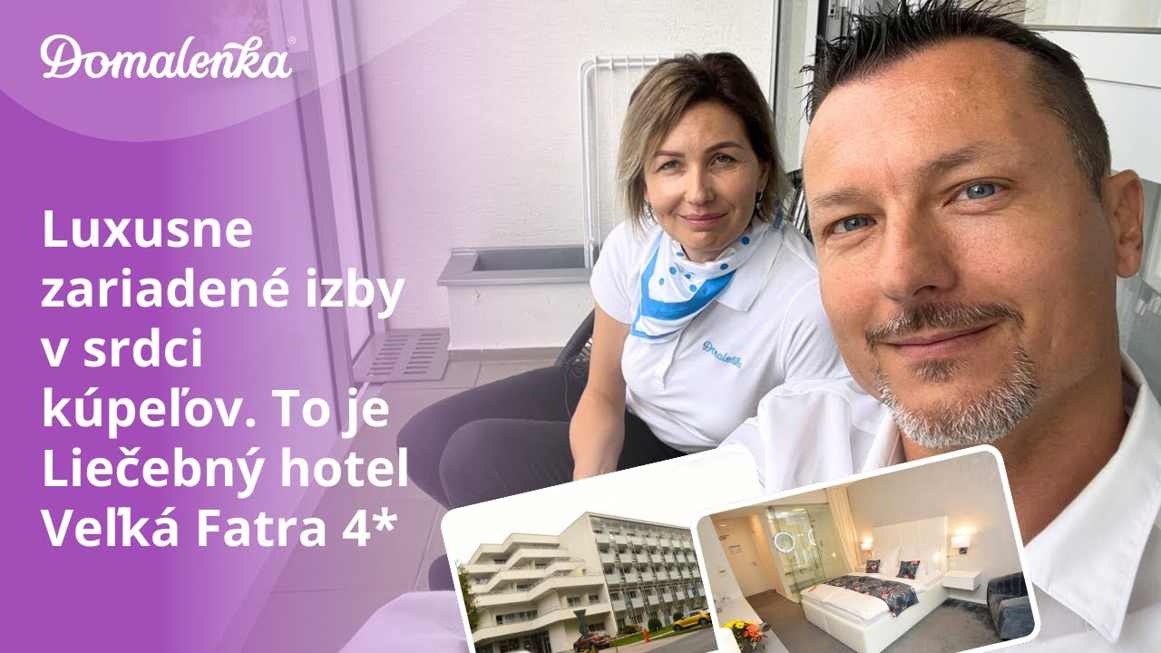 K&uacute;pele Turčianske Teplice: Luxusne zariaden&eacute; izby v srdci k&uacute;peľov. Liečebn&yacute; hotel Veľk&aacute; Fatra 4*