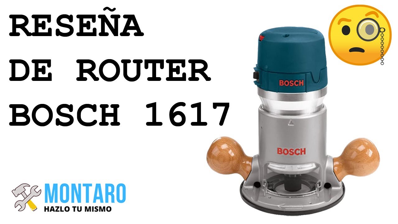 Reseña - Router Bosch 1617EVSPK