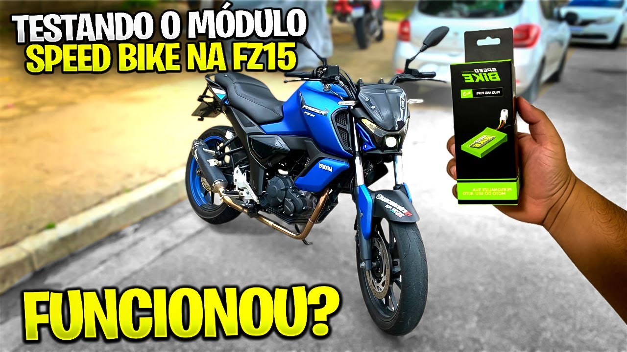 Testando o Módulo Speed Bike na FZ15 – Vale a Pena? 🚀💨