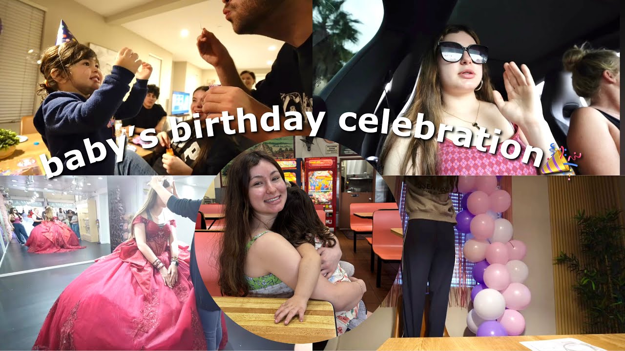 MY BABY TURNED 2!! + SWEET 16 DRESS SHOPPING for my little sister!