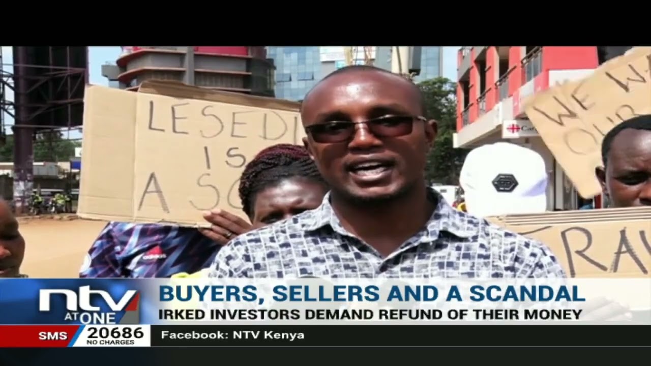 Investors storm Lesedi Group office after the company reportedly defrauded them